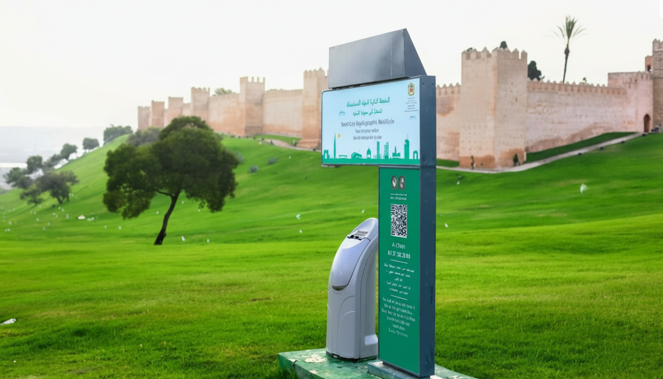 Rabat : bornes intelligentes d’eaux recyclées